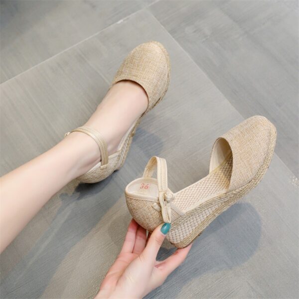 Women's Summer Wedge Casual High Heel Sandals - Image 6