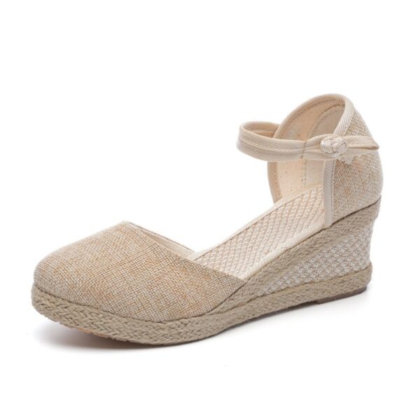 Women's Summer Wedge Casual High Heel Sandals - Image 5