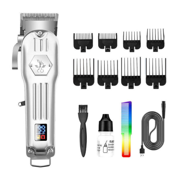 Professional Hair Clippers Cordless Trimmer Beard Cutting Machine Barber Best Gift - Image 2