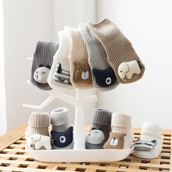 Baby Socks Dispensing Glue Non-Slip Loose Baby Socks Children Floor Socks - Image 7